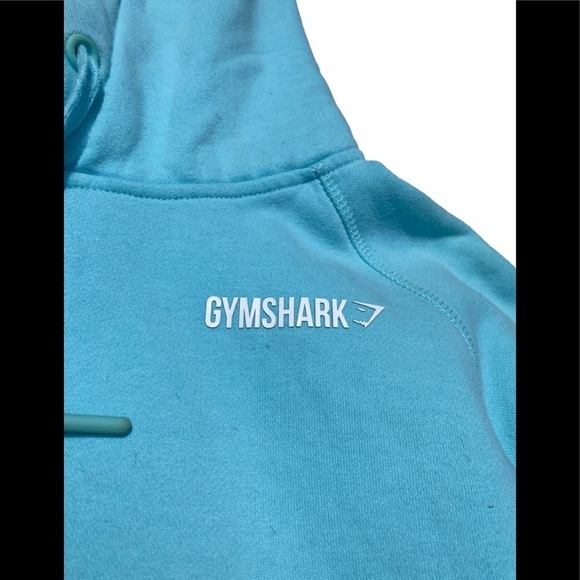 Gymshark Aqua Long Sleeve Hoodie - Picture 4 of 6